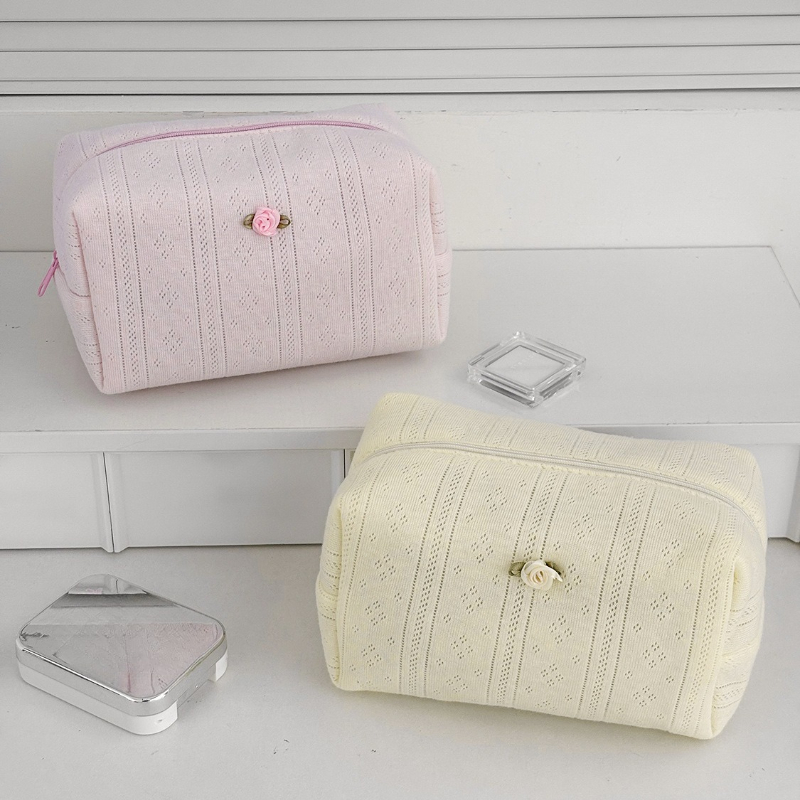 Women's Lace Bow Floral Makeup - Korean Skincare Routine ulasan dan harga