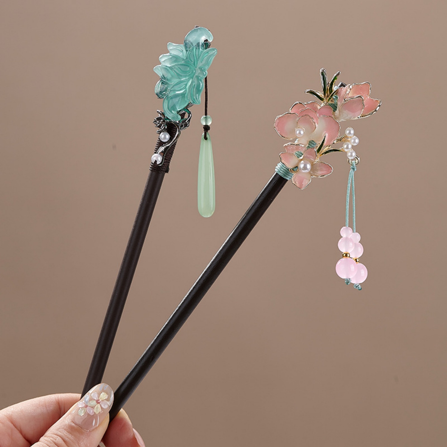 Vintage Flower Hairpin For Wom - Hanbok Hair Pin ulasan dan harga