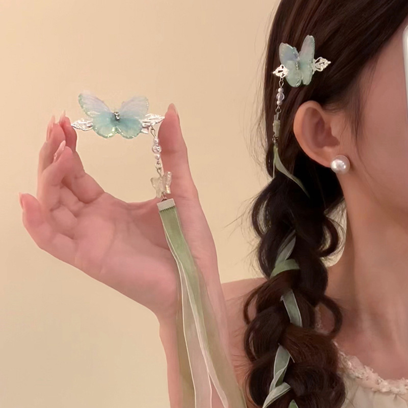 2pcs Neo Chinese Style Hair Cl - Hanbok Hair Pin ulasan dan harga