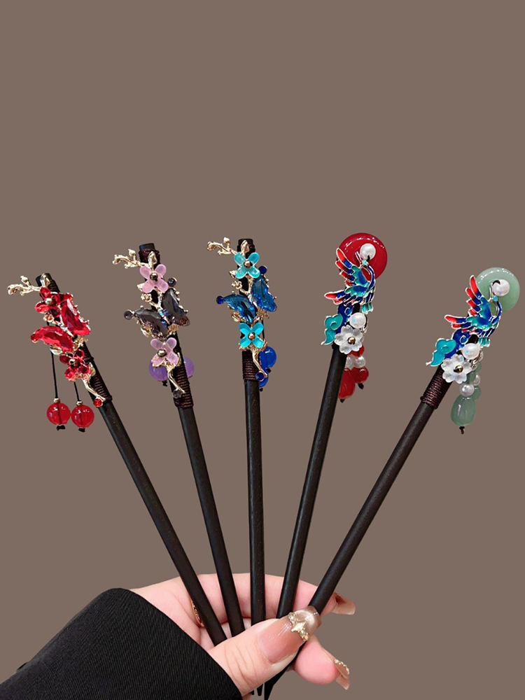 1pc Exquisite Fashion Vibrant  - Hanbok Hair Pin ulasan dan harga