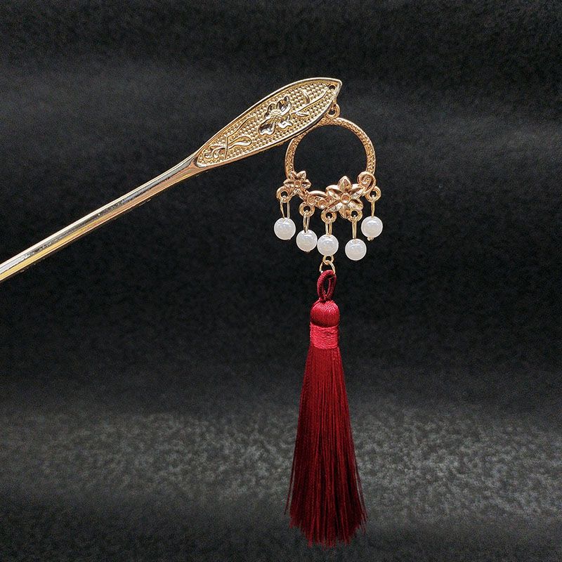 Ancient-Style Tassel Lotus Hai - Hanbok Hair Pin ulasan dan harga